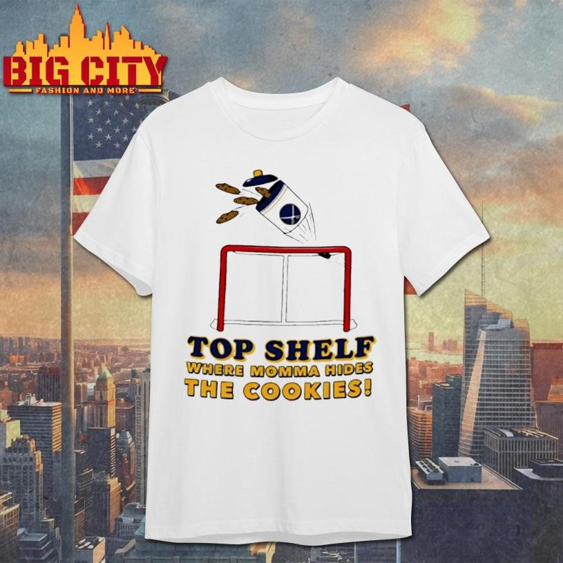Top Shelf Where Momma Hides The Cookies - Adult & Kids T-Shirts, Sweatshirts & Hoodies apparel design preview 1