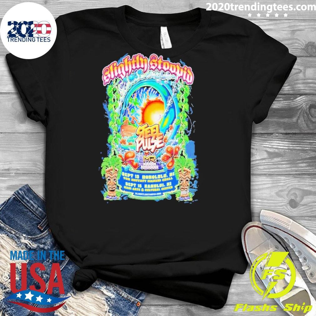 Top Slightly Stoopid Sep 13-15 2024 Hawaii Poster - Adult & Kids T-Shirts, Sweatshirts & Hoodies apparel design preview 3