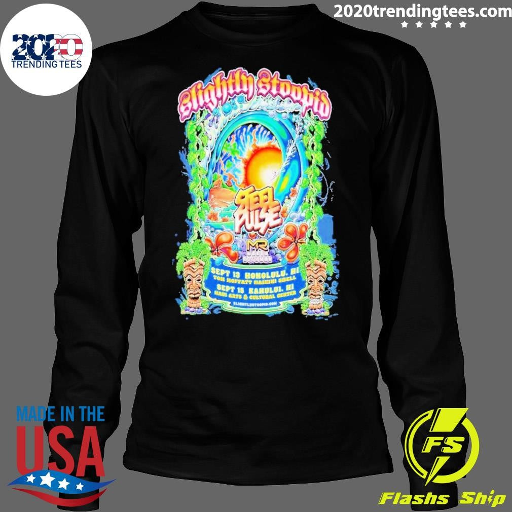 Top Slightly Stoopid Sep 13-15 2024 Hawaii Poster - Adult & Kids T-Shirts, Sweatshirts & Hoodies apparel design preview 4