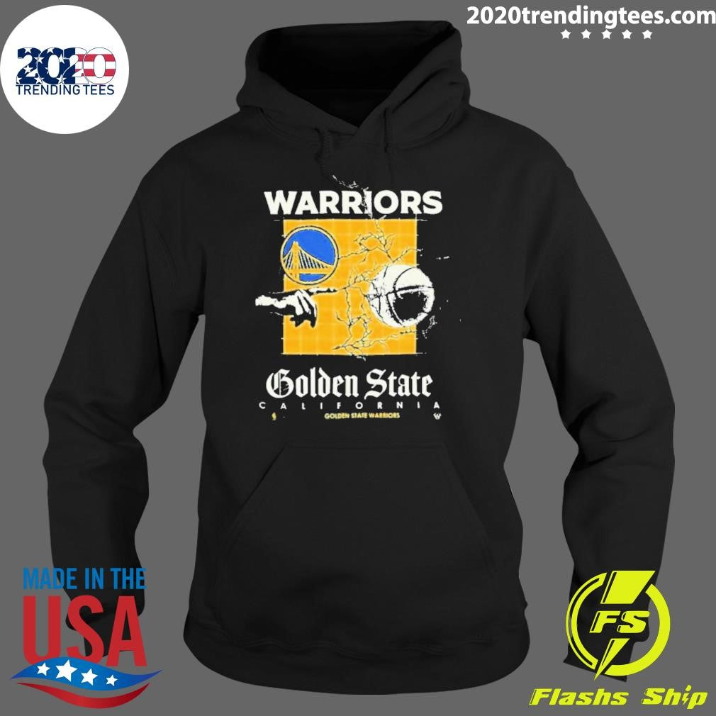 Top State Warriors Courtside Max90 - Adult & Kids T-Shirts, Sweatshirts & Hoodies apparel design preview 2