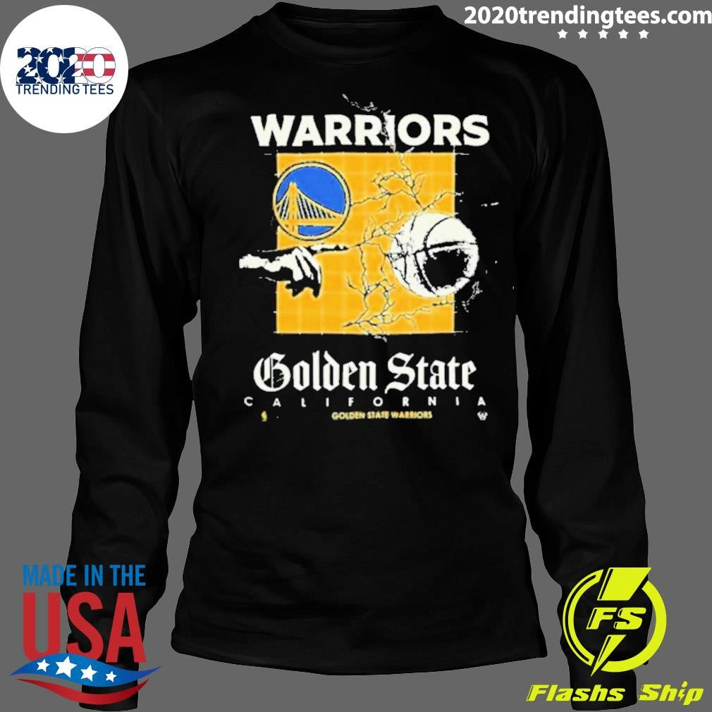 Top State Warriors Courtside Max90 - Adult & Kids T-Shirts, Sweatshirts & Hoodies apparel design preview 4