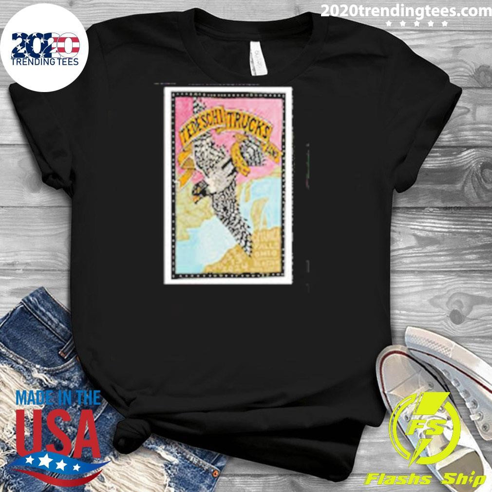 Top Tedeschi Trucks Band Aug 13th 2024 Blossom Music - Adult & Kids T-Shirts, Sweatshirts & Hoodies apparel design preview 3