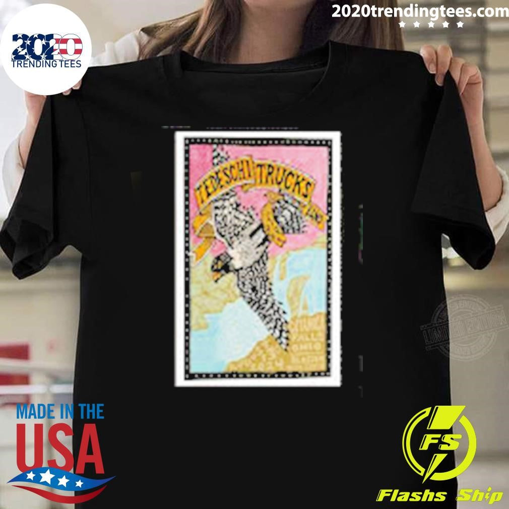Top Tedeschi Trucks Band Aug 13th 2024 Blossom Music - Adult & Kids T-Shirts, Sweatshirts & Hoodies apparel design preview 1