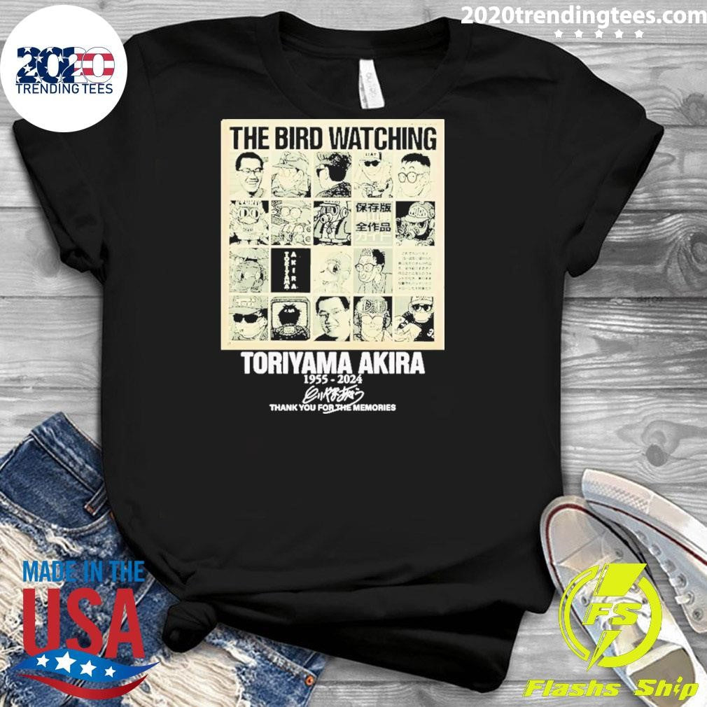 Top The Bird Watching Toriyama Akira 1955-2024 Thank - Adult & Kids T-Shirts, Sweatshirts & Hoodies apparel design preview 3