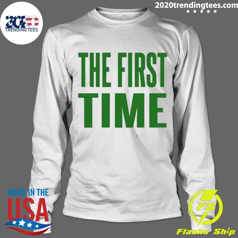 Top The First Time Logo Block - Adult & Kids T-Shirts, Sweatshirts & Hoodies apparel design preview 4