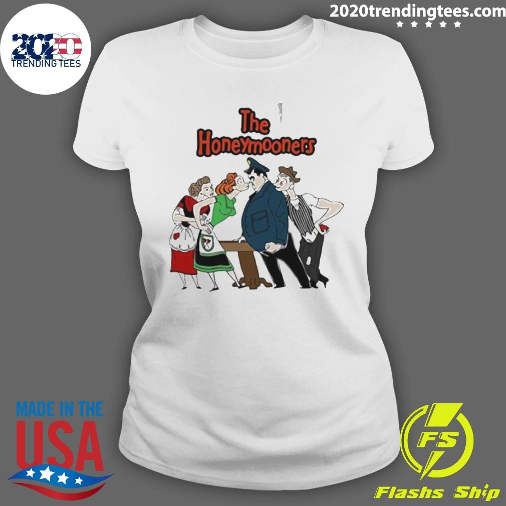 Top The Honeymooners Cartoon Art - Adult & Kids T-Shirts, Sweatshirts & Hoodies apparel design preview 3