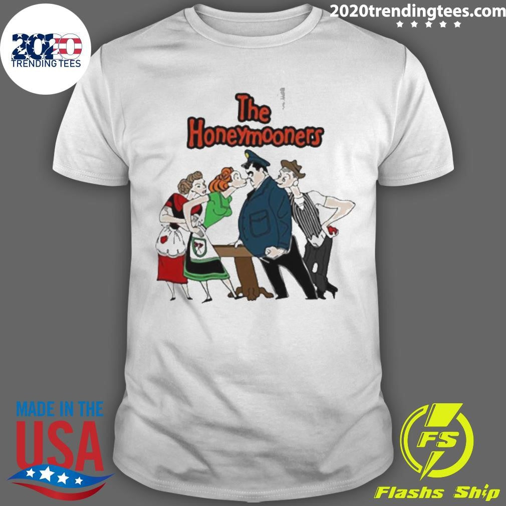 Top The Honeymooners Cartoon Art - Adult & Kids T-Shirts, Sweatshirts & Hoodies apparel design preview 1