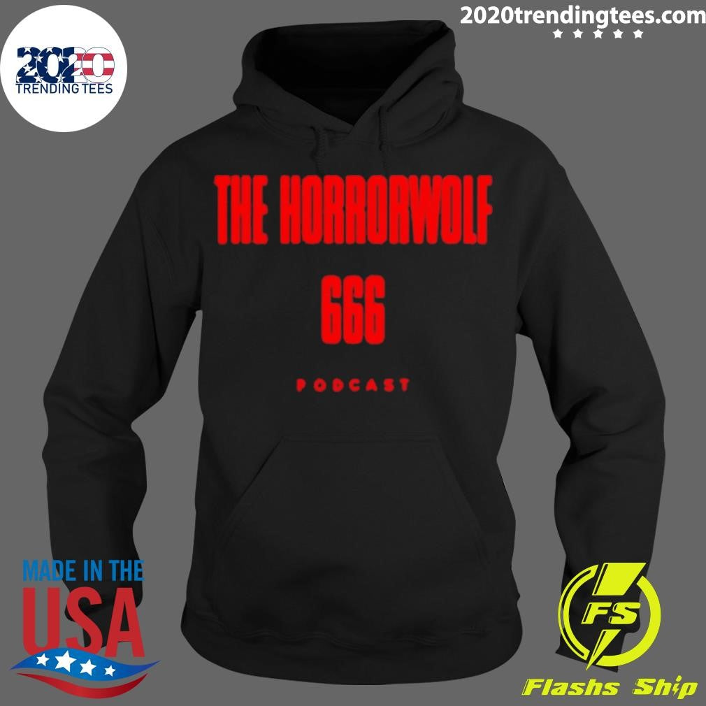 Top The Horrorwolf 666 Podcast - Adult & Kids T-Shirts, Sweatshirts & Hoodies apparel design preview 2
