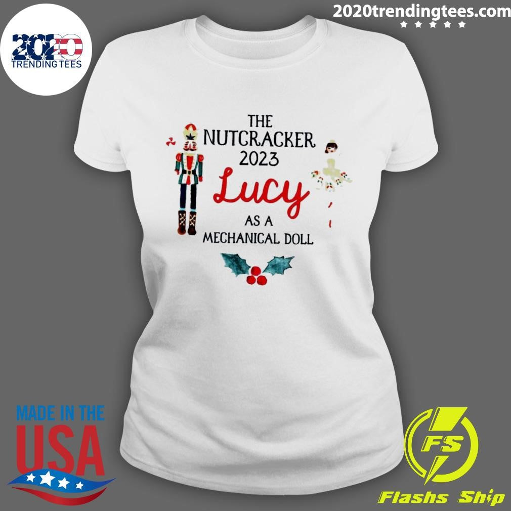 Top The Nutcracker As A Mechanical Doll Xmas - Adult & Kids T-Shirts, Sweatshirts & Hoodies apparel design preview 3