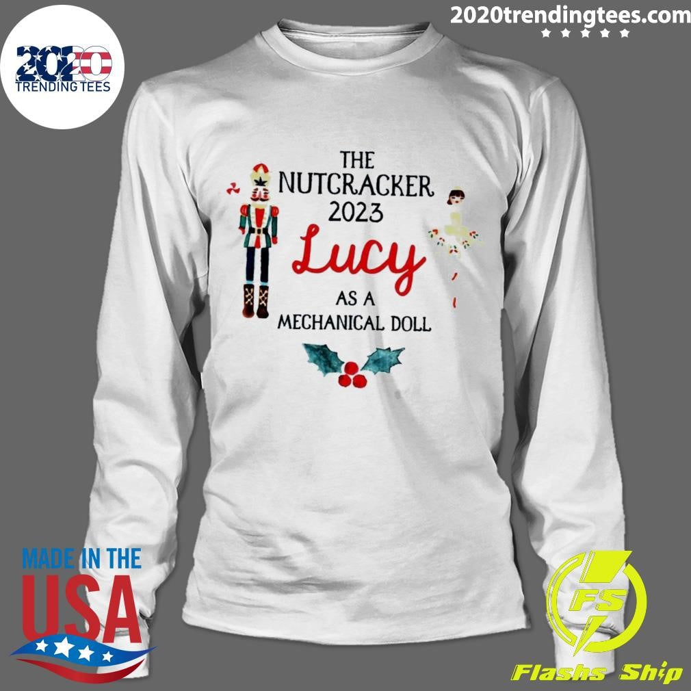 Top The Nutcracker As A Mechanical Doll Xmas - Adult & Kids T-Shirts, Sweatshirts & Hoodies apparel design preview 4