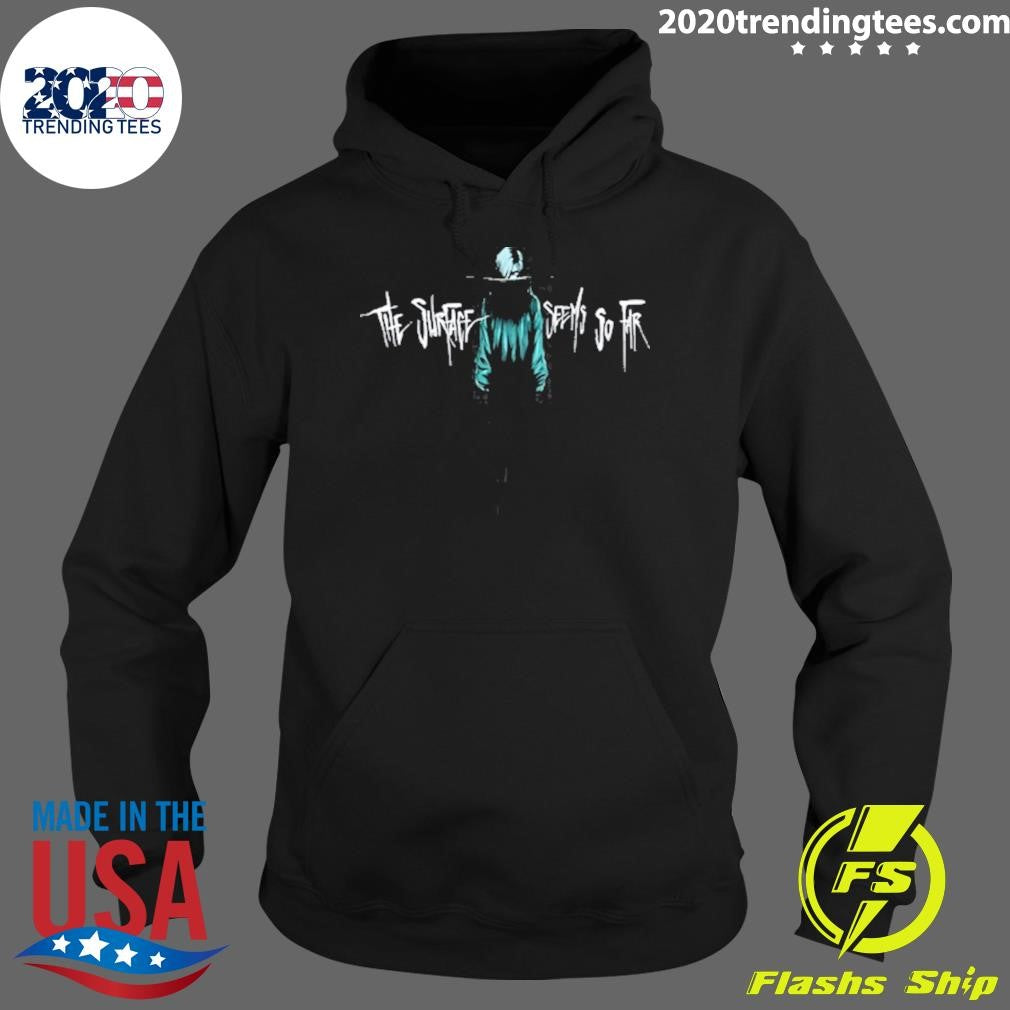 Top The Surface Seems So Far Floating Head - Adult & Kids T-Shirts, Sweatshirts & Hoodies apparel design preview 2