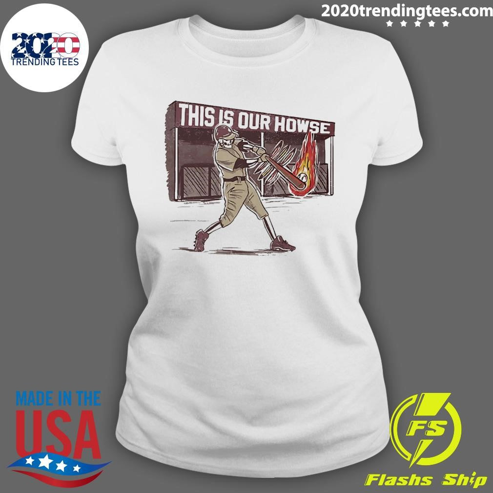 Top This Is Our Howse Baseball - Adult & Kids T-Shirts, Sweatshirts & Hoodies apparel design preview 3