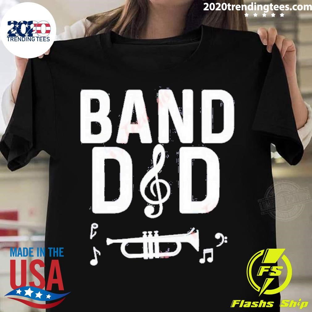Top Trumpet Band Dad - Adult & Kids T-Shirts, Sweatshirts & Hoodies apparel design preview 1