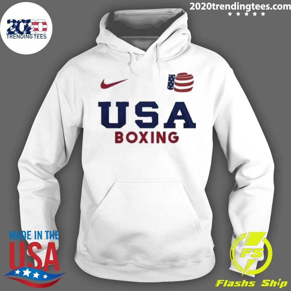 Top Usa Boxing Oympic Paris 2024 Nike - Adult & Kids T-Shirts, Sweatshirts & Hoodies apparel design preview 2