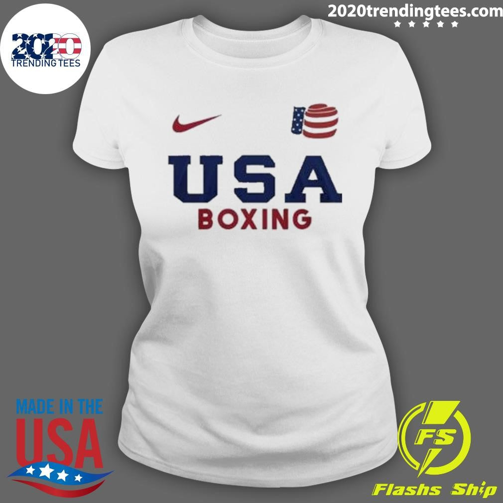 Top Usa Boxing Oympic Paris 2024 Nike - Adult & Kids T-Shirts, Sweatshirts & Hoodies apparel design preview 3