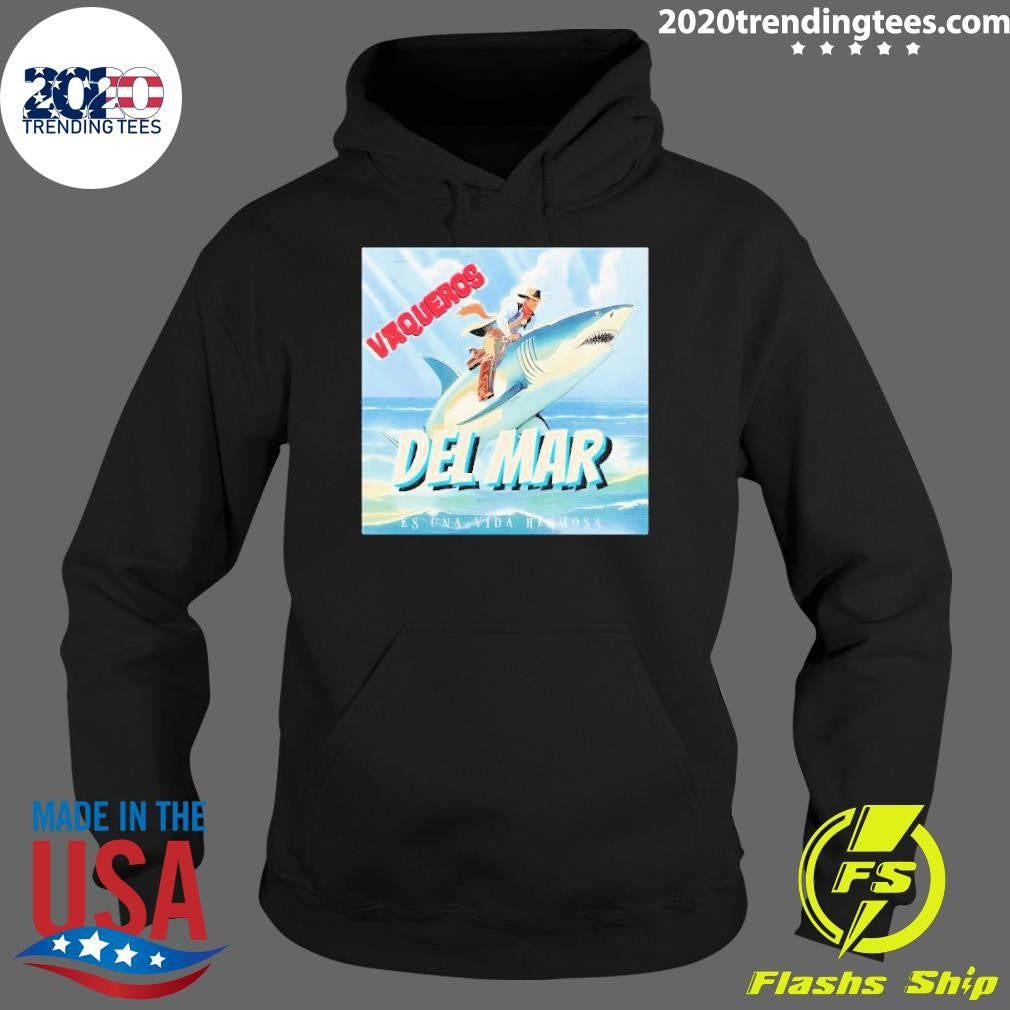 Top Vaqueros Del Mar Lucky Draw - Adult & Kids T-Shirts, Sweatshirts & Hoodies apparel design preview 2