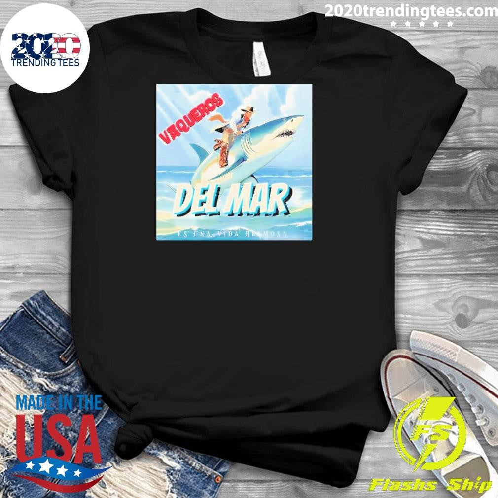 Top Vaqueros Del Mar Lucky Draw - Adult & Kids T-Shirts, Sweatshirts & Hoodies apparel design preview 3