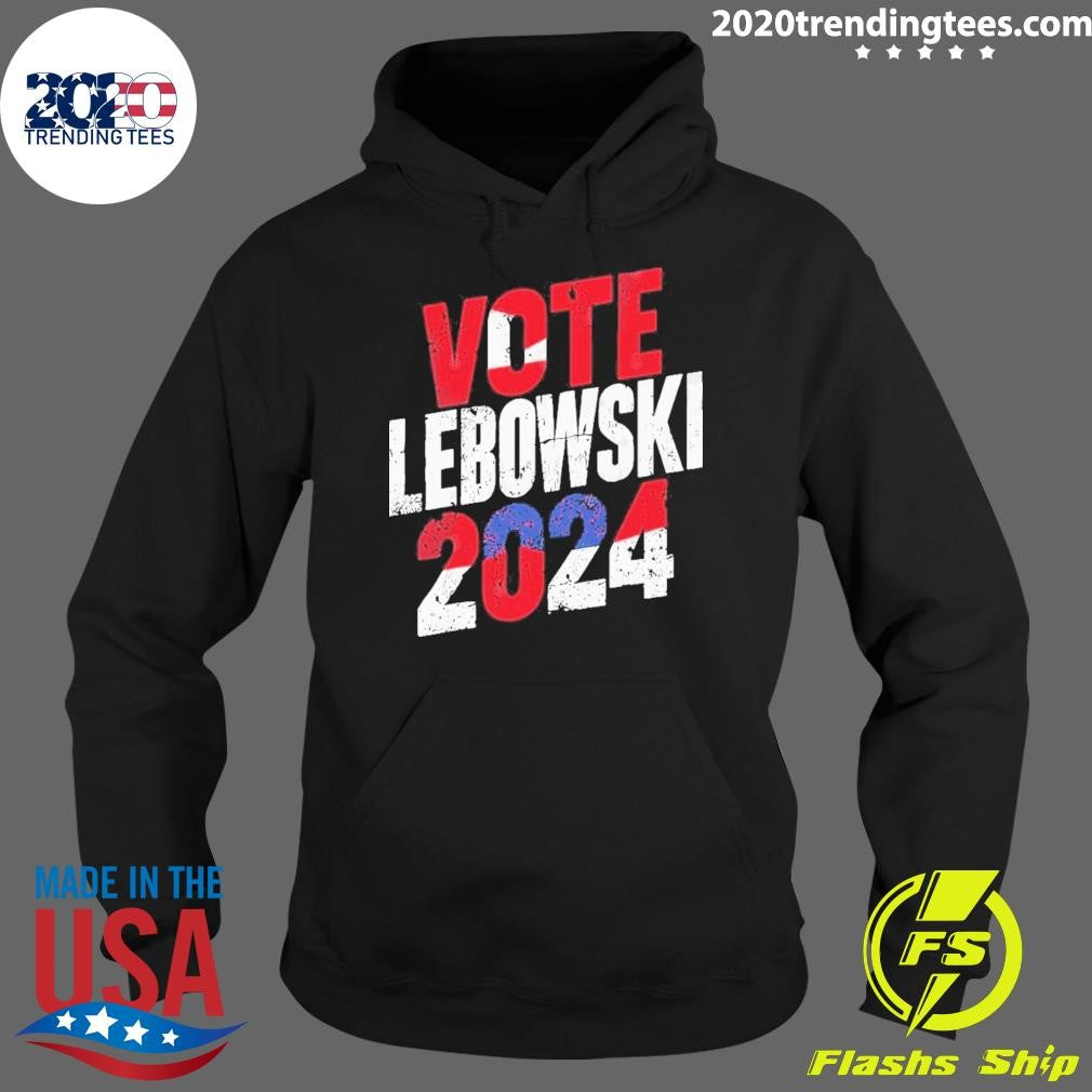 Top Vote Lebowski 2024 - Adult & Kids T-Shirts, Sweatshirts & Hoodies apparel design preview 2