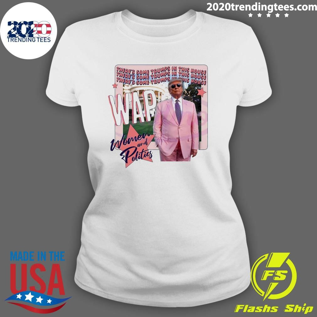 Top WAP Women And Politics There's Some Trumps In - Adult & Kids T-Shirts, Sweatshirts & Hoodies apparel design preview 3