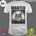 Top Wanted Cat Mugshot - Adult & Kids T-Shirts, Sweatshirts & Hoodies apparel design preview 1