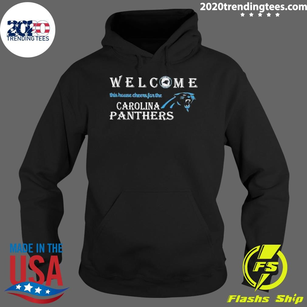 Top Welcome This House Cheers For The Carolina - Adult & Kids T-Shirts, Sweatshirts & Hoodies apparel design preview 2
