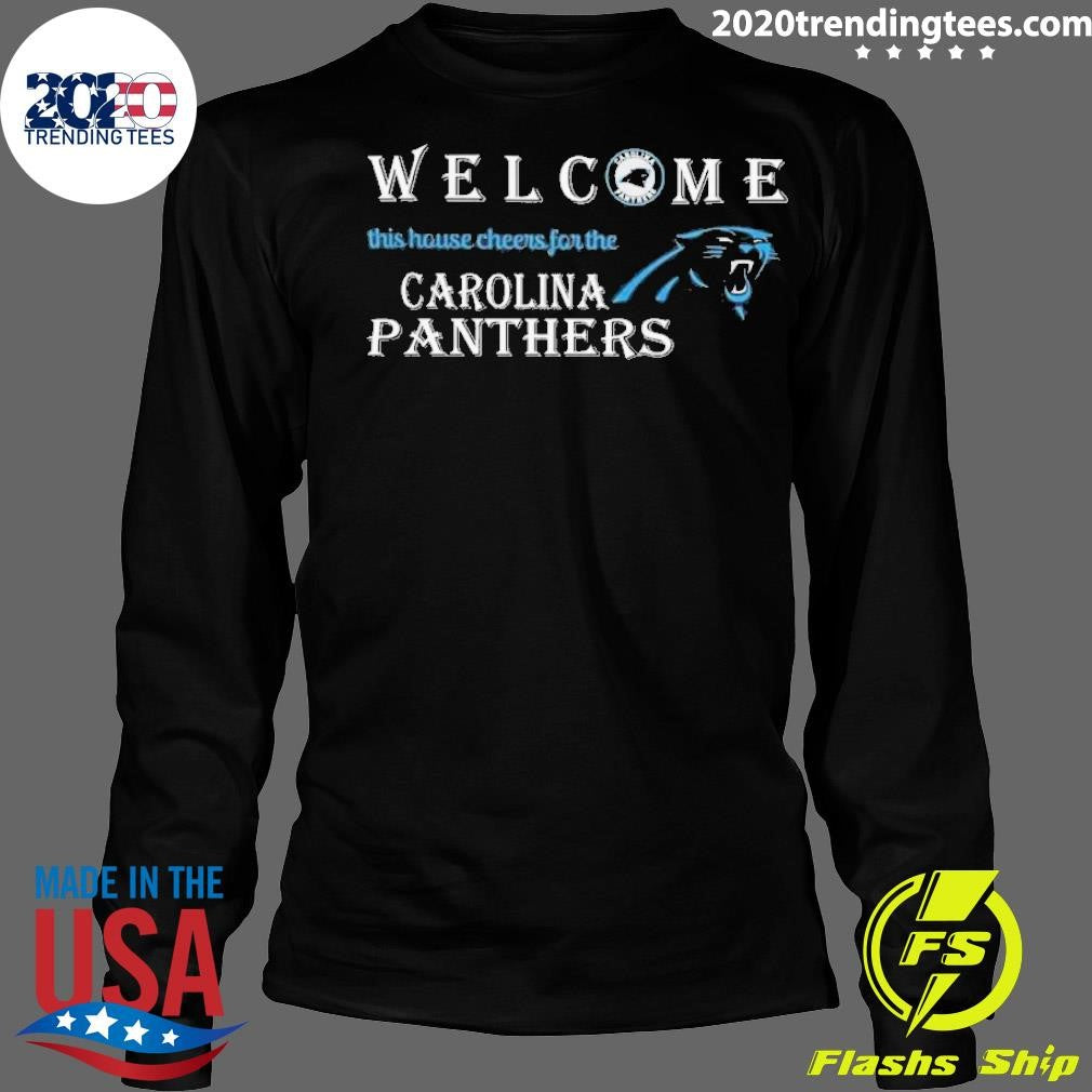 Top Welcome This House Cheers For The Carolina - Adult & Kids T-Shirts, Sweatshirts & Hoodies apparel design preview 4