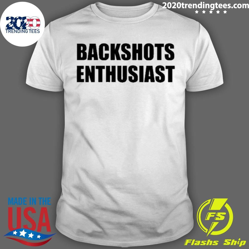 Top backshot Enthusiast - Adult & Kids T-Shirts, Sweatshirts & Hoodies apparel design preview 1