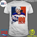 Top congrats Connor McDavid Becomes The Fourth Player - Adult & Kids T-Shirts, Sweatshirts & Hoodies apparel design preview 1
