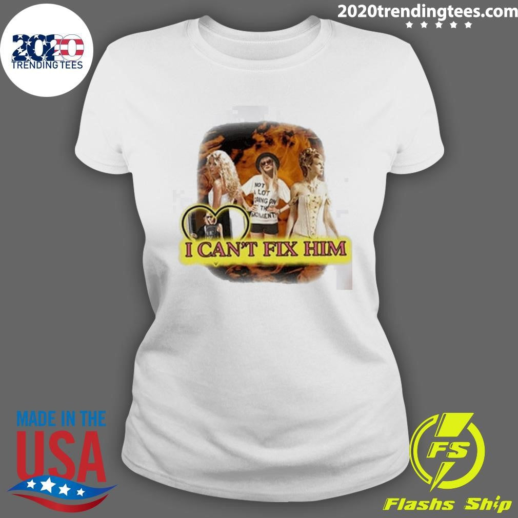 Top eI Can't Fix Him Taylor - Adult & Kids T-Shirts, Sweatshirts & Hoodies apparel design preview 3