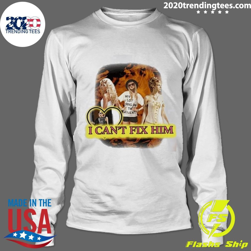 Top eI Can't Fix Him Taylor - Adult & Kids T-Shirts, Sweatshirts & Hoodies apparel design preview 4
