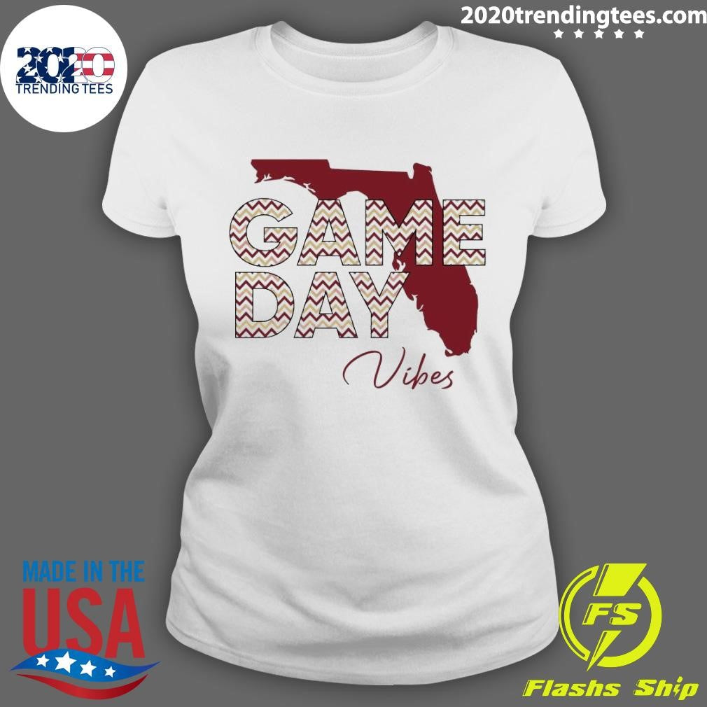 Top florida State Seminoles Game Day Vibes - Adult & Kids T-Shirts, Sweatshirts & Hoodies apparel design preview 3
