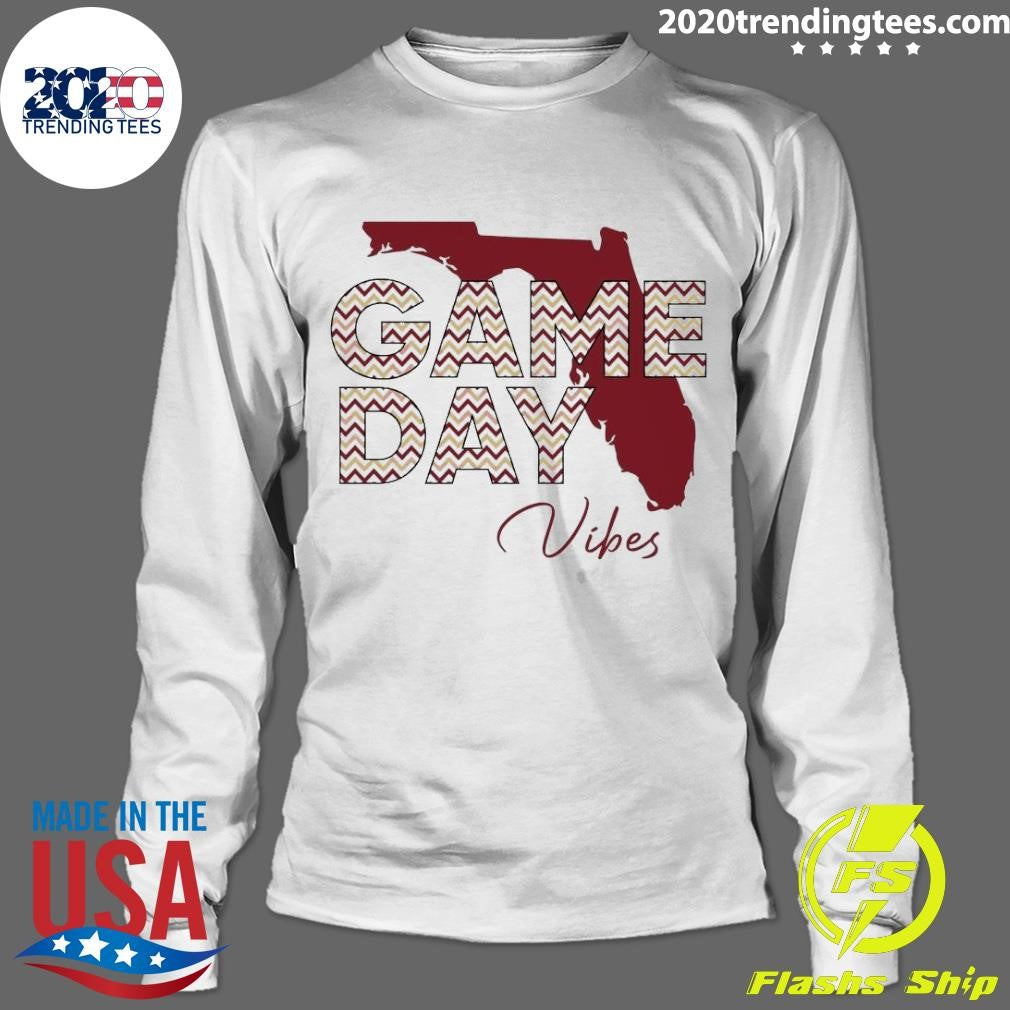 Top florida State Seminoles Game Day Vibes - Adult & Kids T-Shirts, Sweatshirts & Hoodies apparel design preview 4