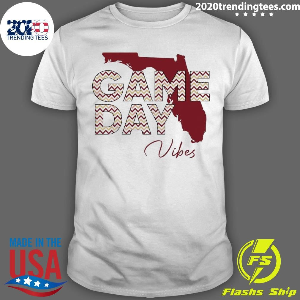 Top florida State Seminoles Game Day Vibes - Adult & Kids T-Shirts, Sweatshirts & Hoodies apparel design preview 1