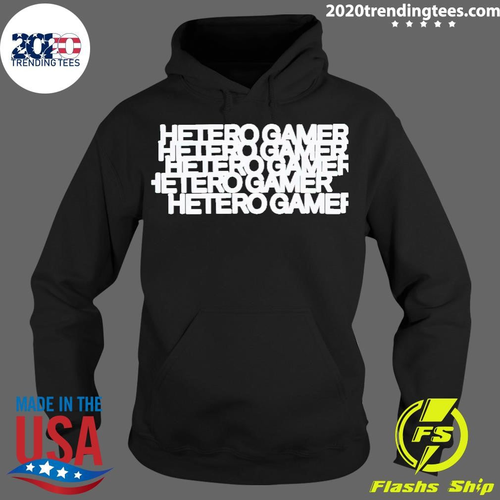 Top hetero Gamer - Adult & Kids T-Shirts, Sweatshirts & Hoodies apparel design preview 2
