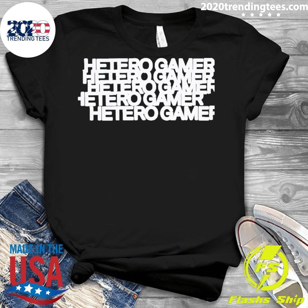 Top hetero Gamer - Adult & Kids T-Shirts, Sweatshirts & Hoodies apparel design preview 3