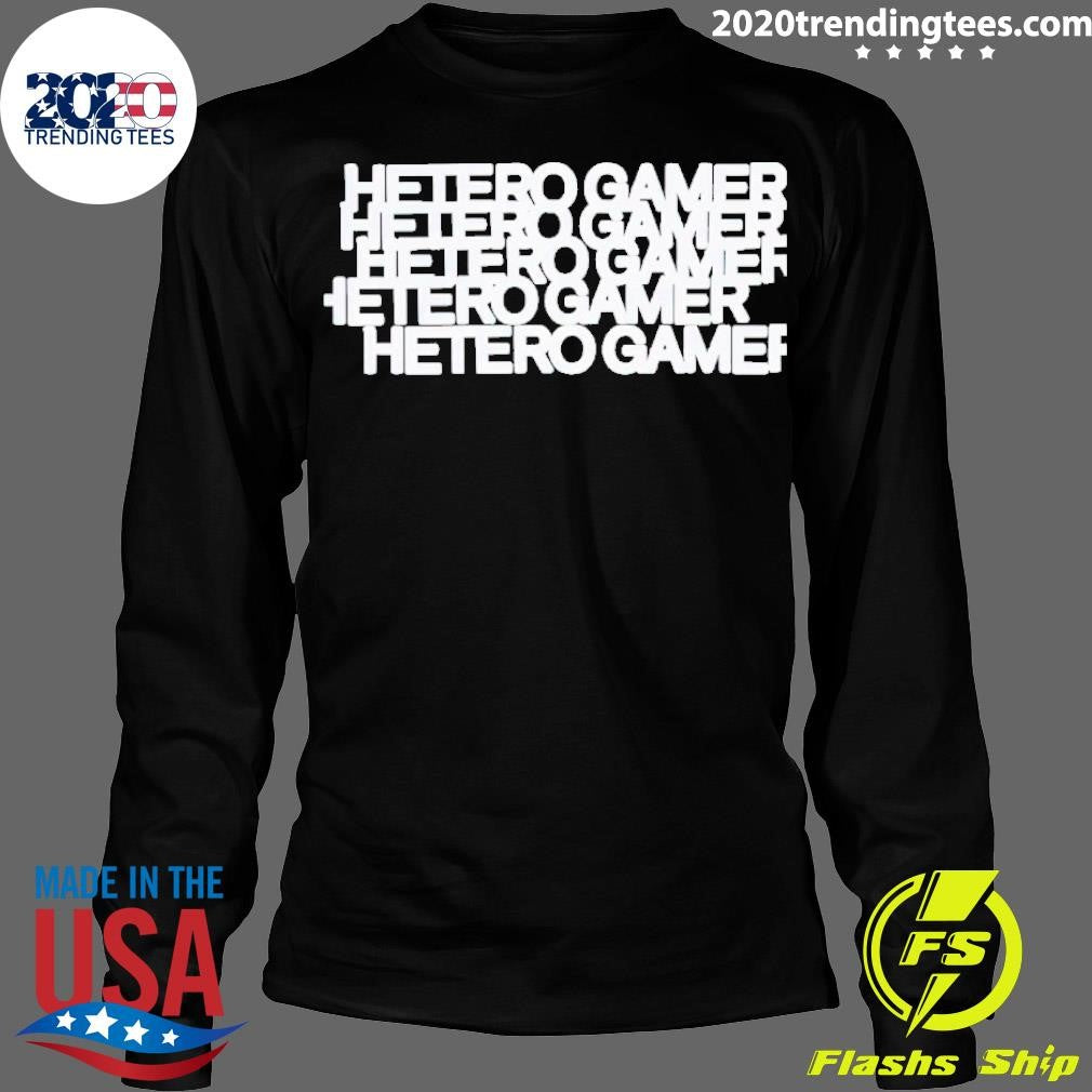 Top hetero Gamer - Adult & Kids T-Shirts, Sweatshirts & Hoodies apparel design preview 4