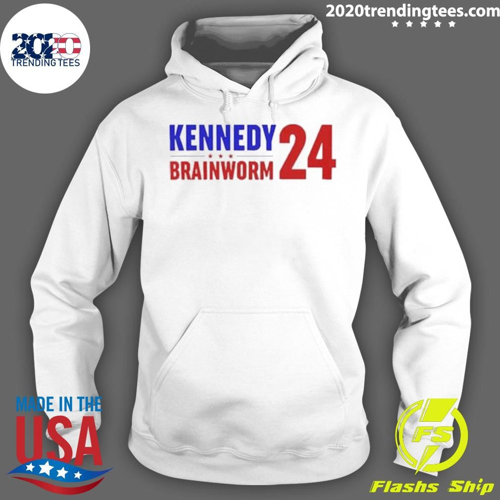Top kennedy Brainworm 24 - Adult & Kids T-Shirts, Sweatshirts & Hoodies apparel design preview 2