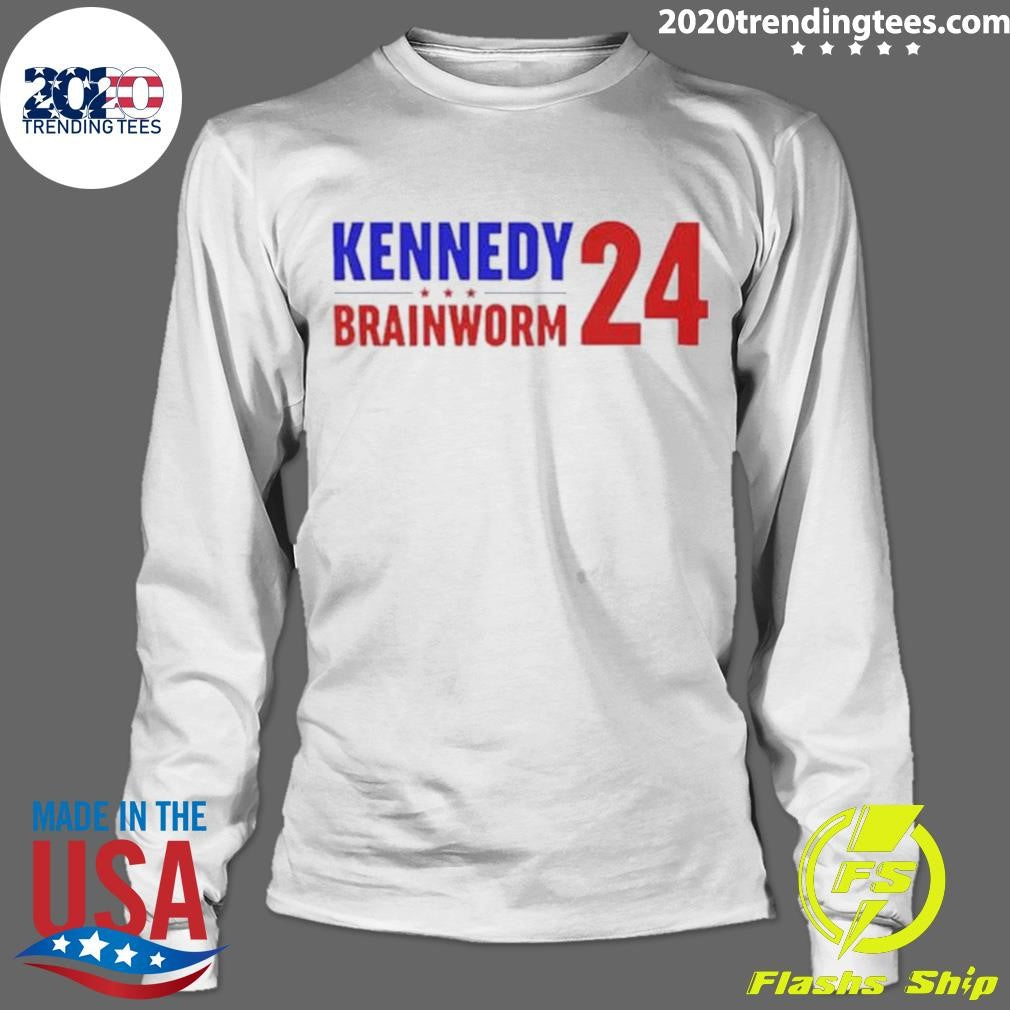 Top kennedy Brainworm 24 - Adult & Kids T-Shirts, Sweatshirts & Hoodies apparel design preview 4