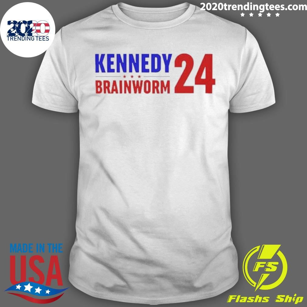 Top kennedy Brainworm 24 - Adult & Kids T-Shirts, Sweatshirts & Hoodies apparel design preview 1