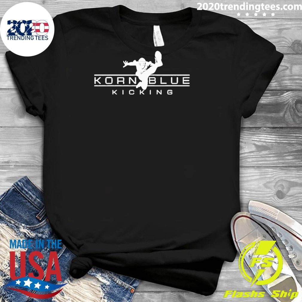 Top kornblue Kicking - Adult & Kids T-Shirts, Sweatshirts & Hoodies apparel design preview 3
