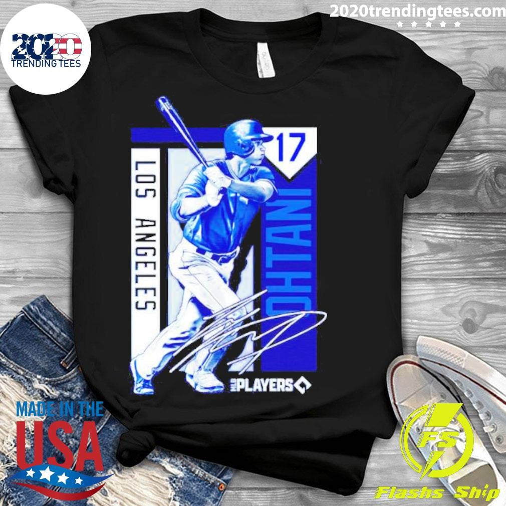 Top los Angeles Dodgers Shohei Ohtani Hit The Ball - Adult & Kids T-Shirts, Sweatshirts & Hoodies apparel design preview 3