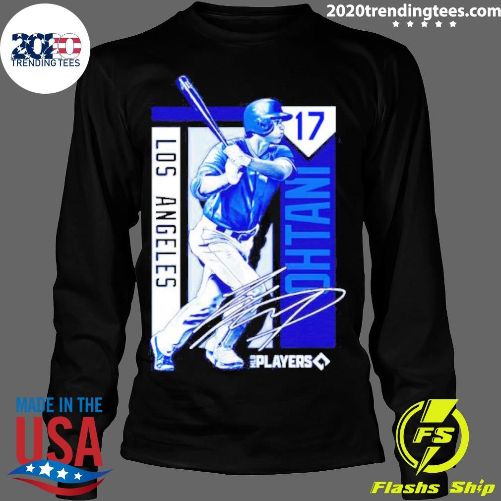 Top los Angeles Dodgers Shohei Ohtani Hit The Ball - Adult & Kids T-Shirts, Sweatshirts & Hoodies apparel design preview 4