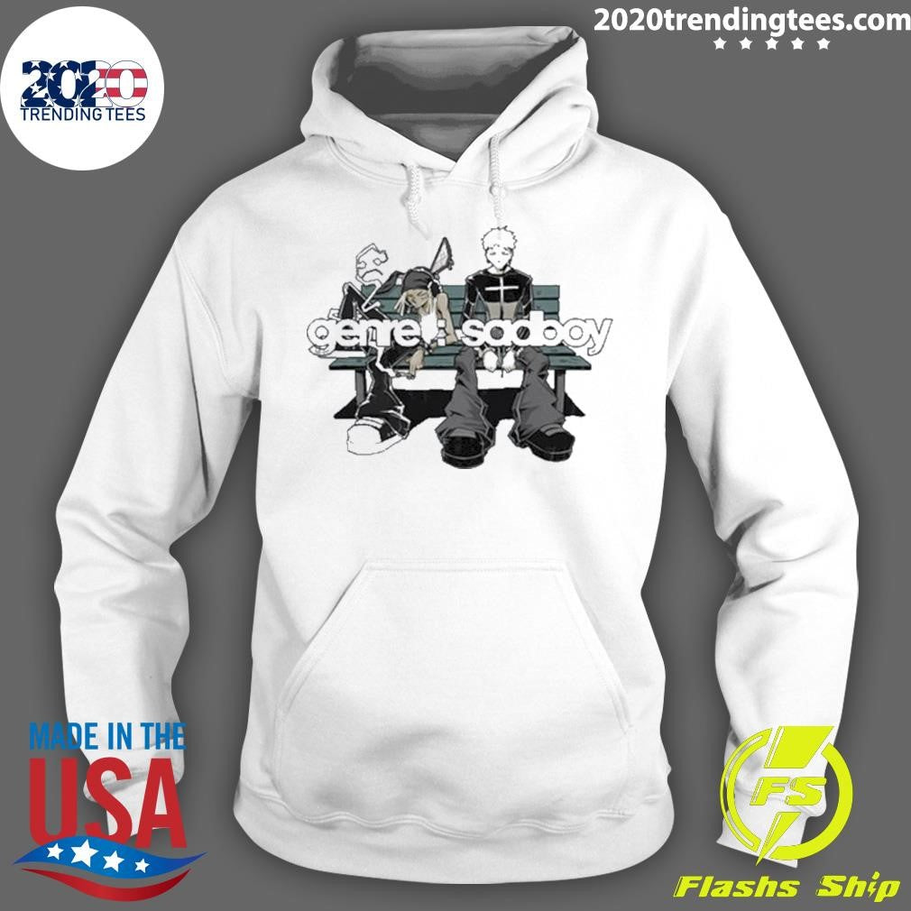 Top machinegunkelly Genre Sadboy Anime - Adult & Kids T-Shirts, Sweatshirts & Hoodies apparel design preview 2