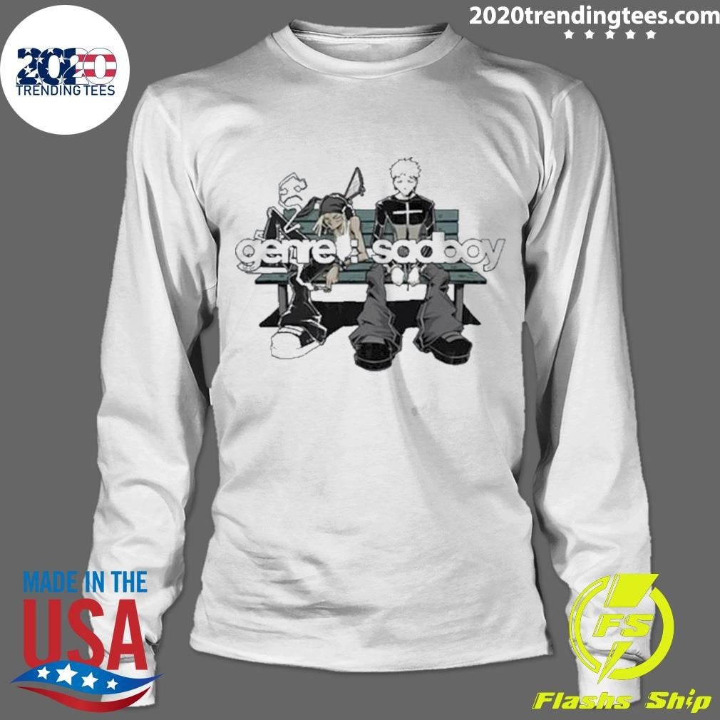 Top machinegunkelly Genre Sadboy Anime - Adult & Kids T-Shirts, Sweatshirts & Hoodies apparel design preview 4