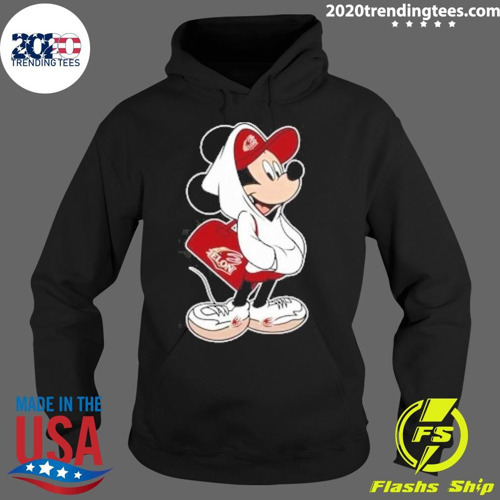 Top nCAA Elon Phoenix X Disney Mickey Mouse - Adult & Kids T-Shirts, Sweatshirts & Hoodies apparel design preview 2