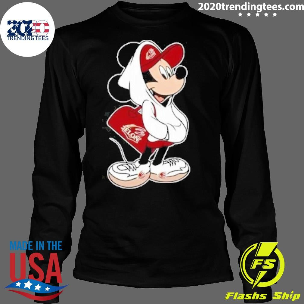 Top nCAA Elon Phoenix X Disney Mickey Mouse - Adult & Kids T-Shirts, Sweatshirts & Hoodies apparel design preview 4