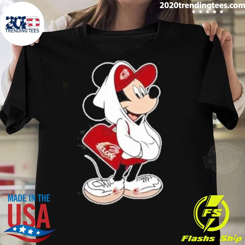 Top nCAA Elon Phoenix X Disney Mickey Mouse - Adult & Kids T-Shirts, Sweatshirts & Hoodies apparel design preview 1