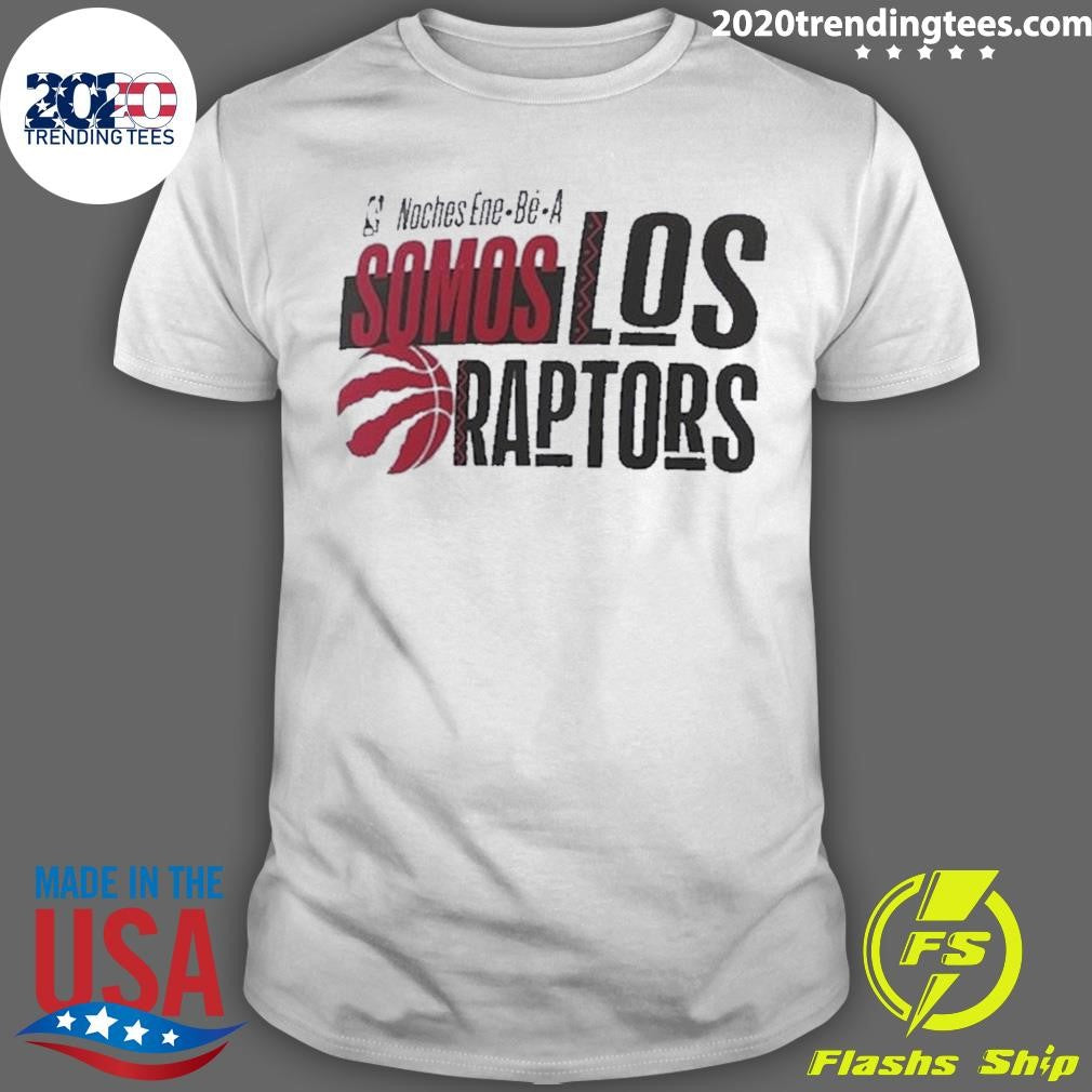 Top nba Noches Ene-be-a Training 2024 Toronto Raptors - Adult & Kids T-Shirts, Sweatshirts & Hoodies apparel design preview 1