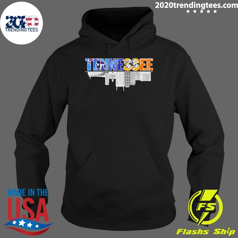 Top tennessee Skyline City - Adult & Kids T-Shirts, Sweatshirts & Hoodies apparel design preview 2