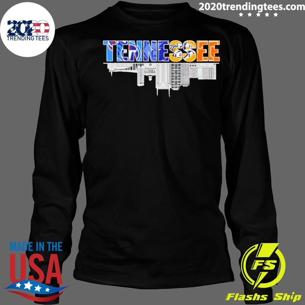 Top tennessee Skyline City - Adult & Kids T-Shirts, Sweatshirts & Hoodies apparel design preview 4